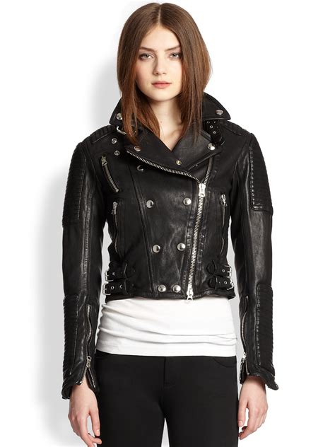 burberry leather jackets price in india|burberry leather jacket women's.